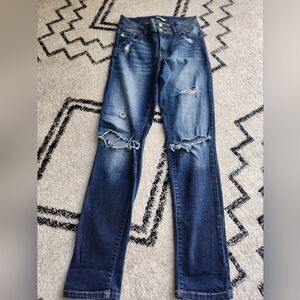 KanCan Distressed Blue Jeans